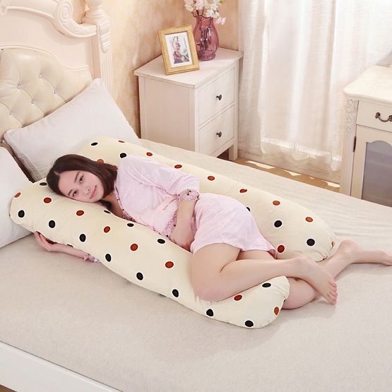 Gối Ôm Chữ U Cho Bà Bầu