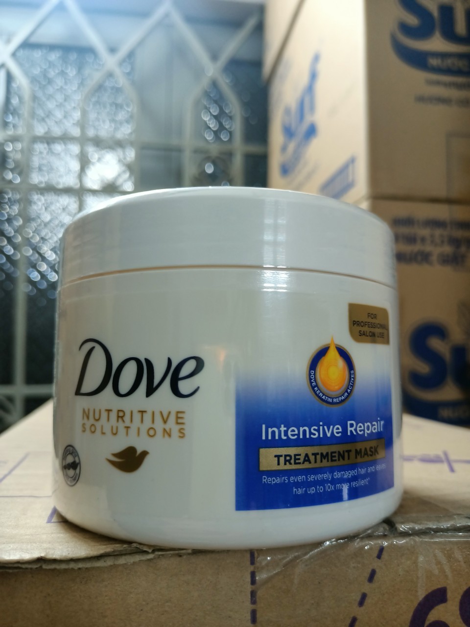 Kem Ủ Tóc DOVE Phục Hồi Hư Tổn 500g