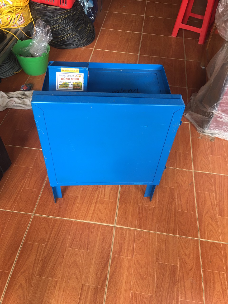Máy thái chuối, máy băm cỏ đa năng 4 chân (tặng kèm lưỡi dao)