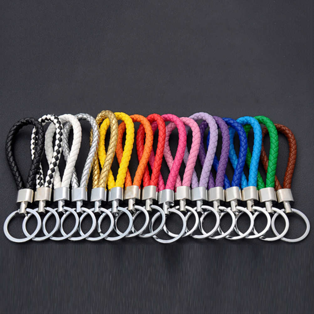 [HCM]Móc Khóa Dây Da PU nhiều màu