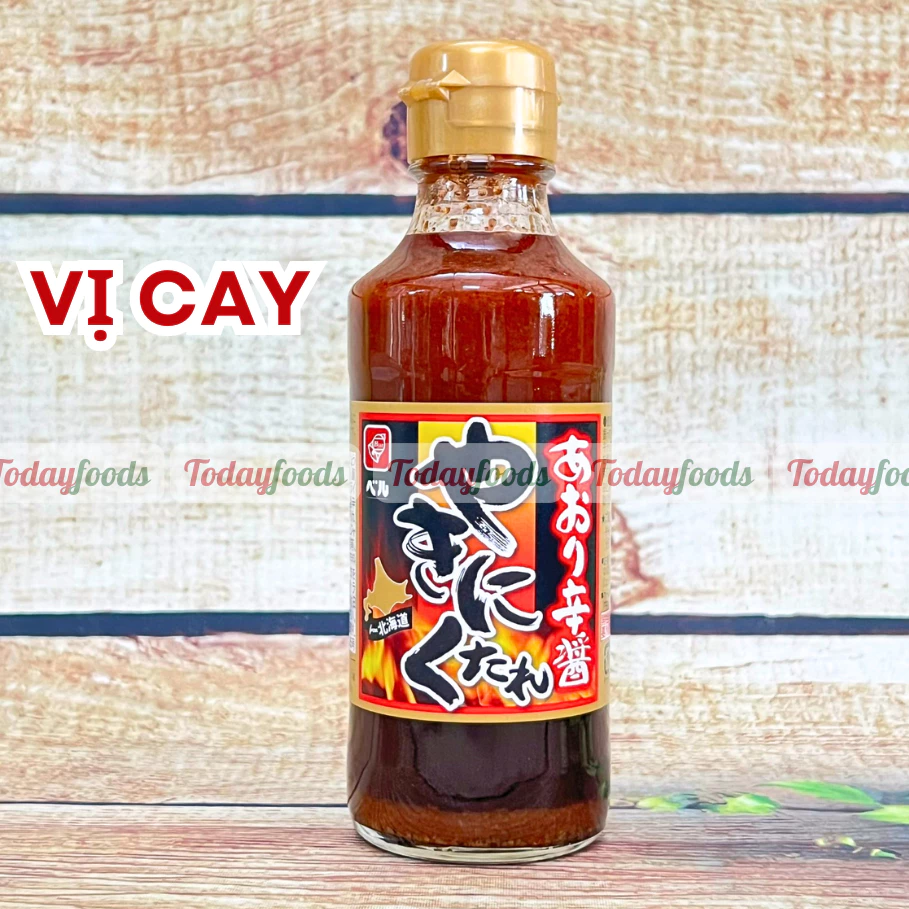 Nước Chấm Thịt Nướng Vị Cay (Bell Foods) Nhật Bản 230G (Sốt chấm thịt nướng)