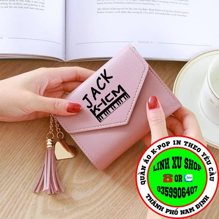 ví bóp da JACK K-ICM in theo yêu cầu