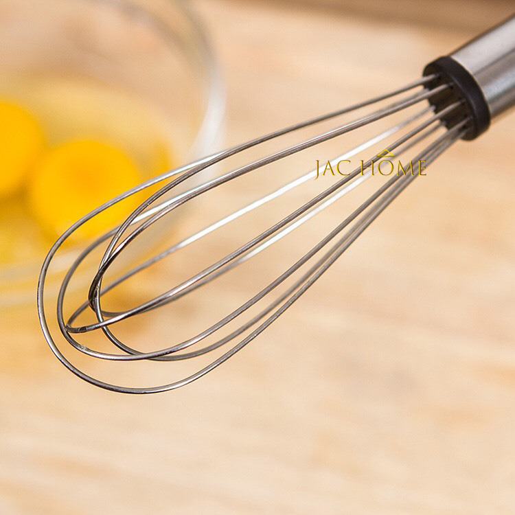 [Freeship] Dụng cụ đánh trứng đánh bột INOX JacHome