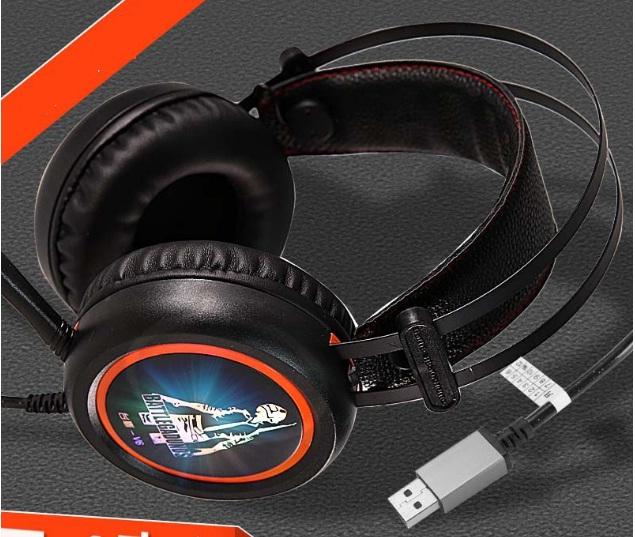 (HCM) RẺ VÔ ĐỊCH Tai Nghe Chuyên Game V6 7.1 usb Siêu Đẹp Âm Siêu Hay Tai nghe tai nghe gaming tai nghe chụp tai(7.1 Virtual Surround Sound)
