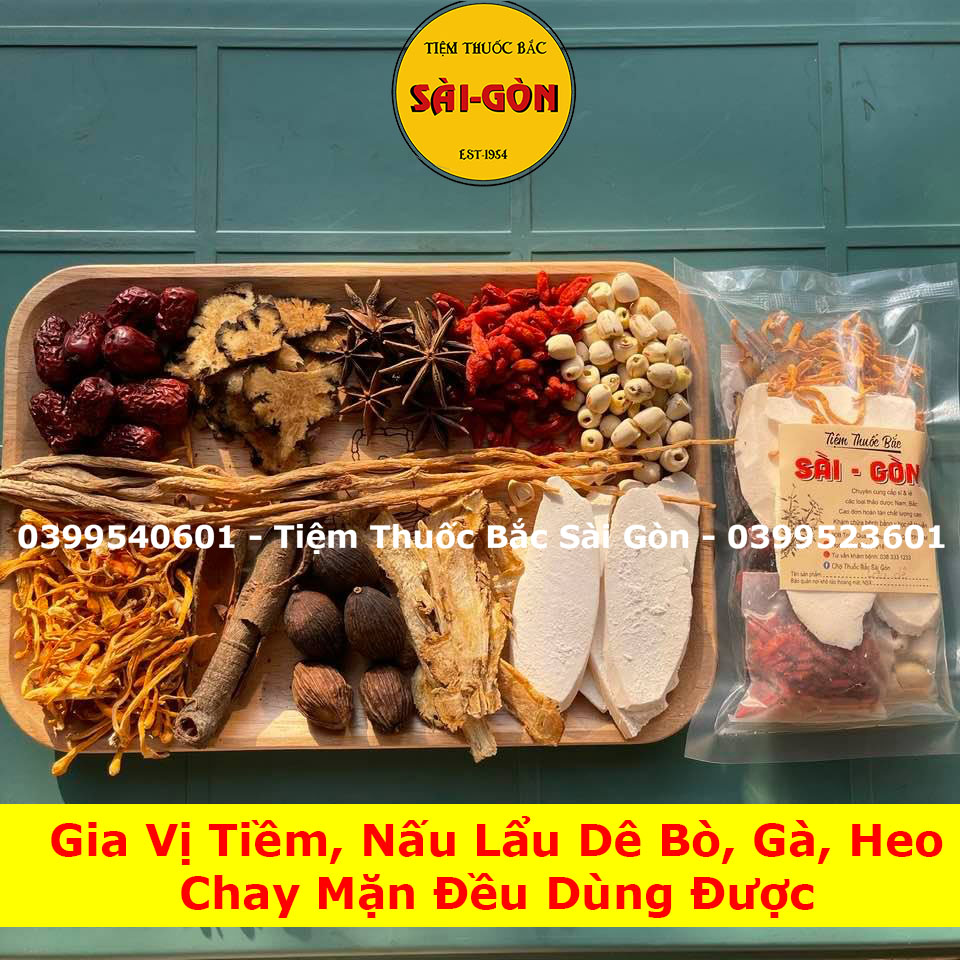 Nguyên Liệu Nấu Canh Bào Ngư