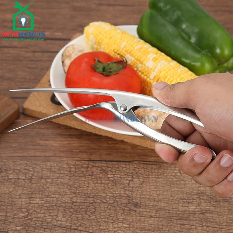 Dụng cụ lột vỏ tôm