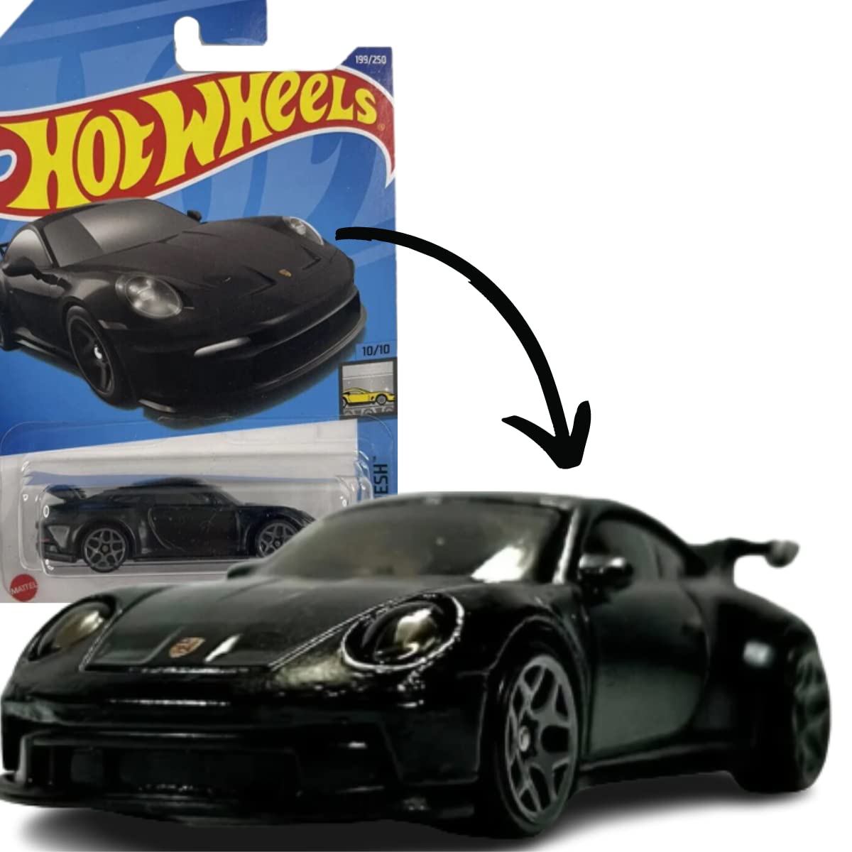 Xe mô hình Hotwheels - Porsche 911 GT3
