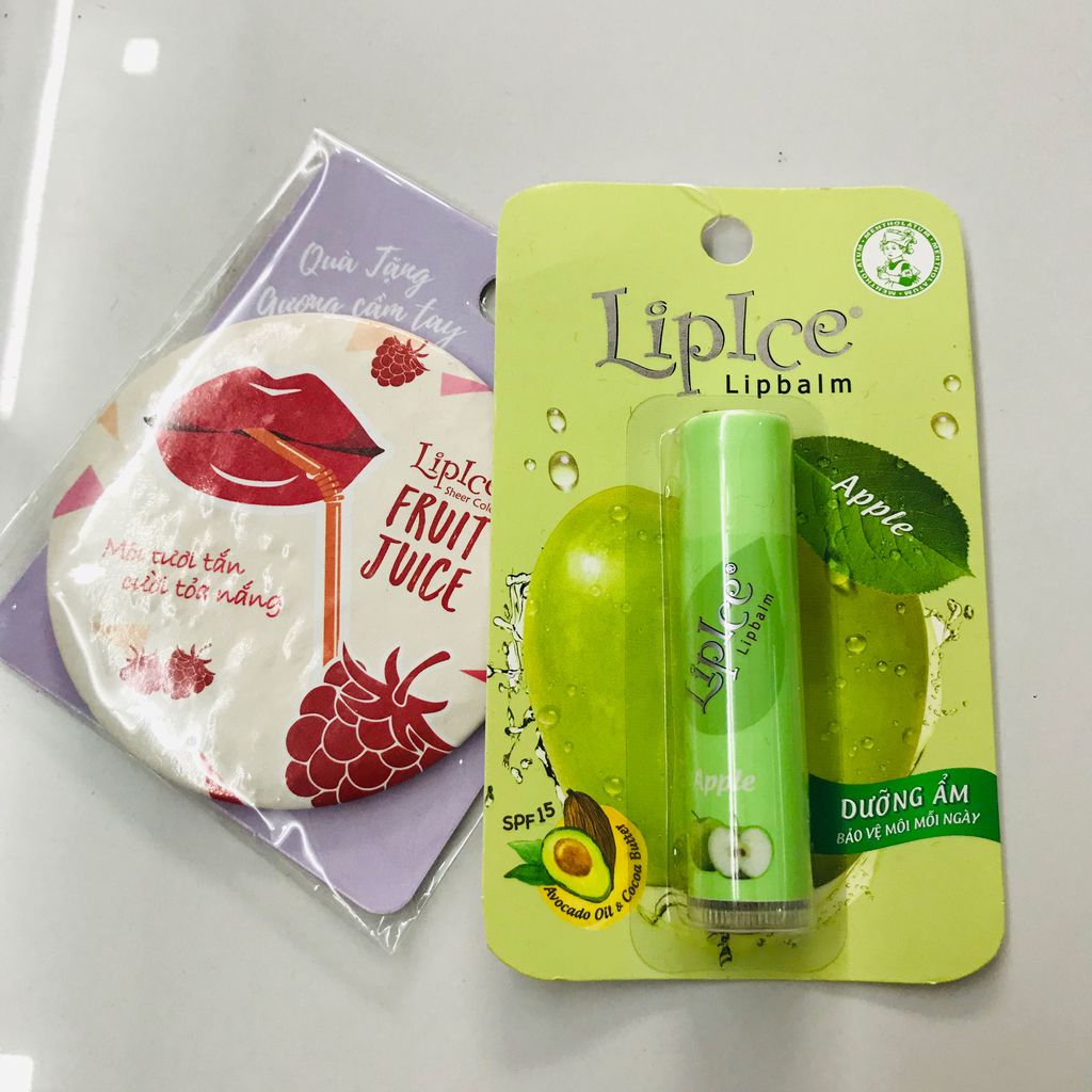 Son dưỡng LipIce Lipbalm Apple - Hương táo 4.3g