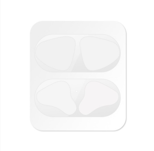 Skin Miếng Dán Kim Loại Bảo Vệ Hộp sạc Tai Nghe Bluetooth Airpod khả năng Chống Bụi Bẩn
