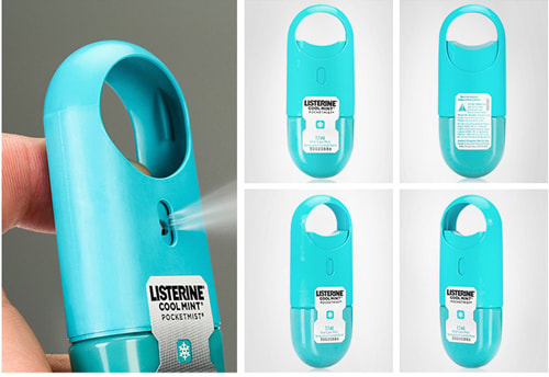 Xịt thơm miệng Listerine Cool Mint Pocketmist 7.7ml
