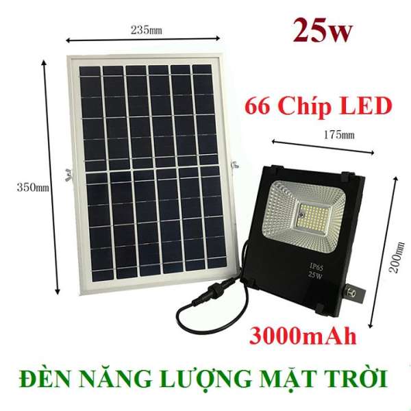 Đèn năng lượng mặt trời kéo dài 25w-35w-60w