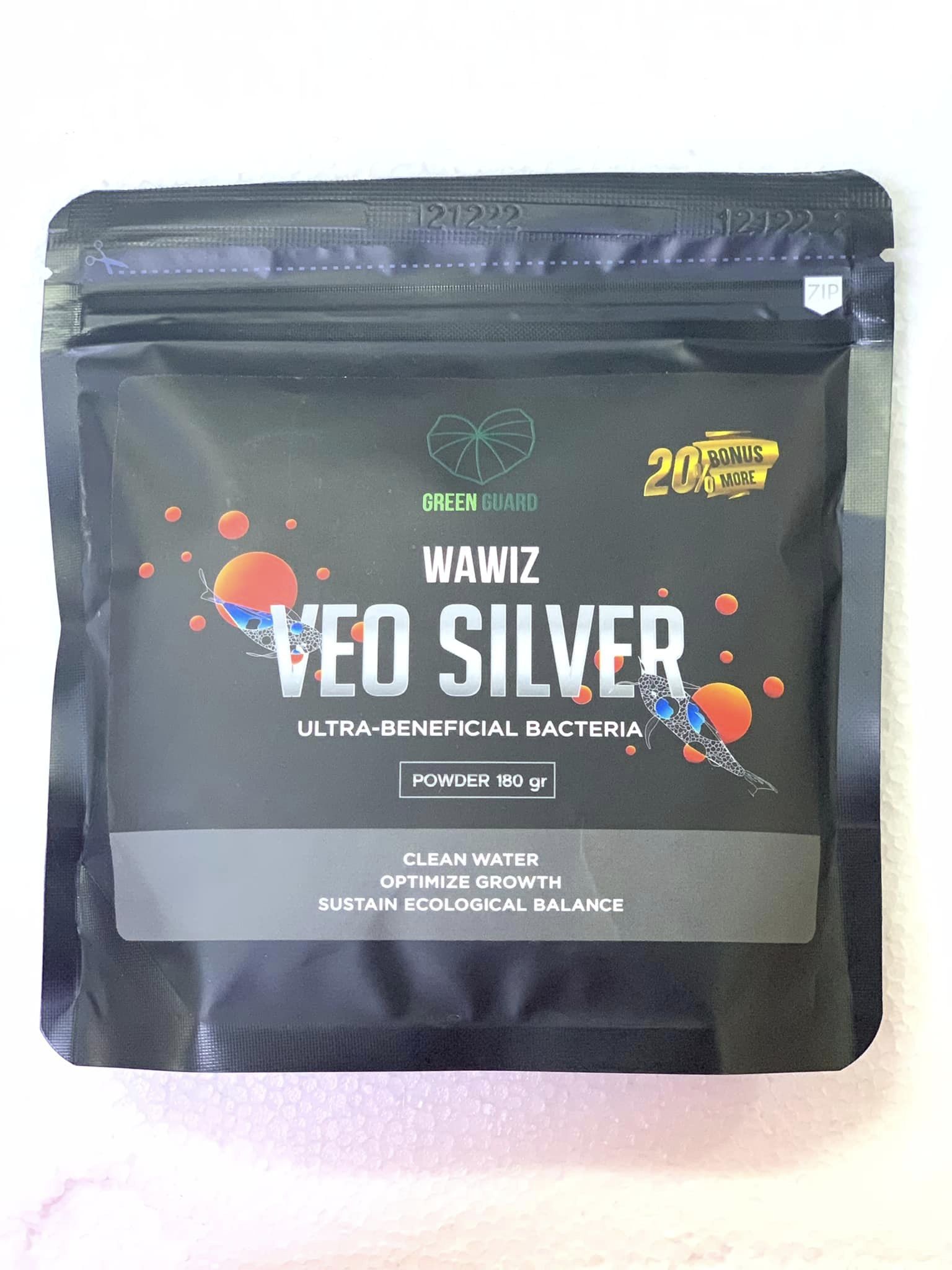 Men vi sinh veo silver wawiz gói 180gr - xử lý nước hồ cá