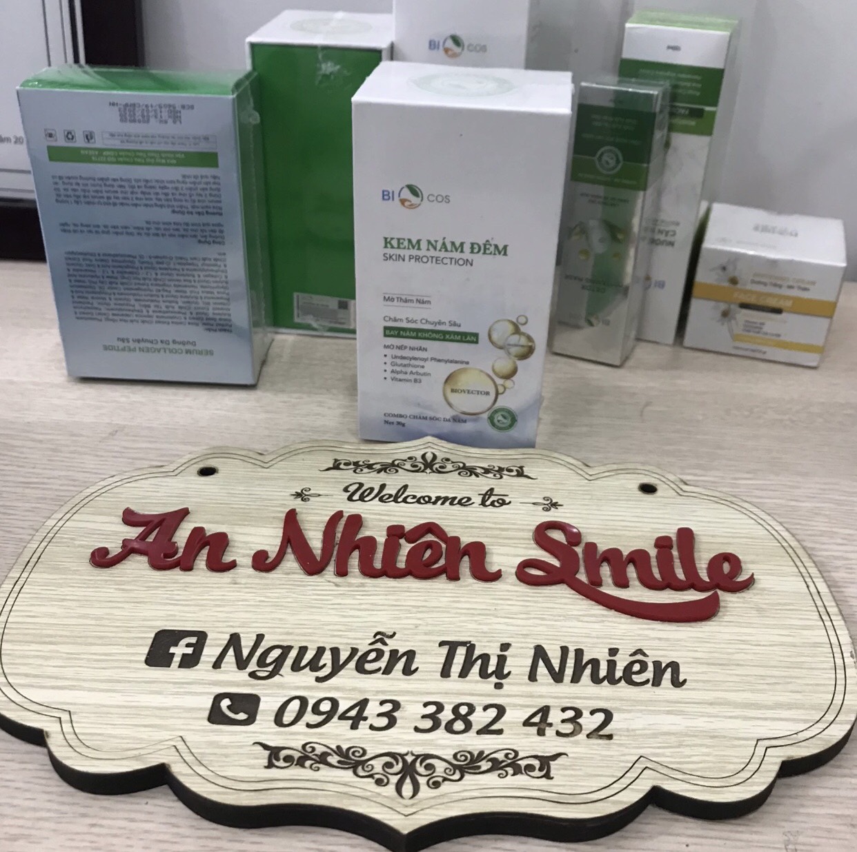 Kem trị nám ban đêm Biocos