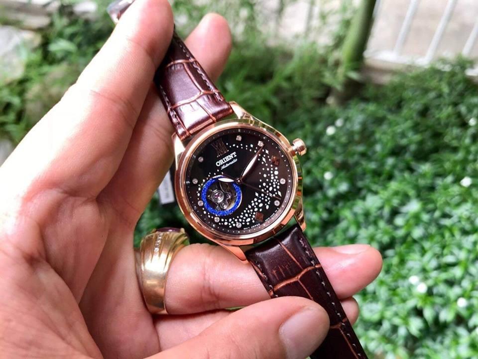 Đồng hồ Orient cơ nữ Blue Moon RA-AG0017Y10B