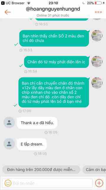 Ic tăng áp lửa bình / ic đánh lửa ắc quy / ic độ dream wave