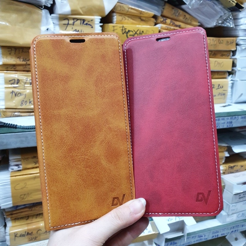 Bao da Samsung A12 thời trang sang trọng