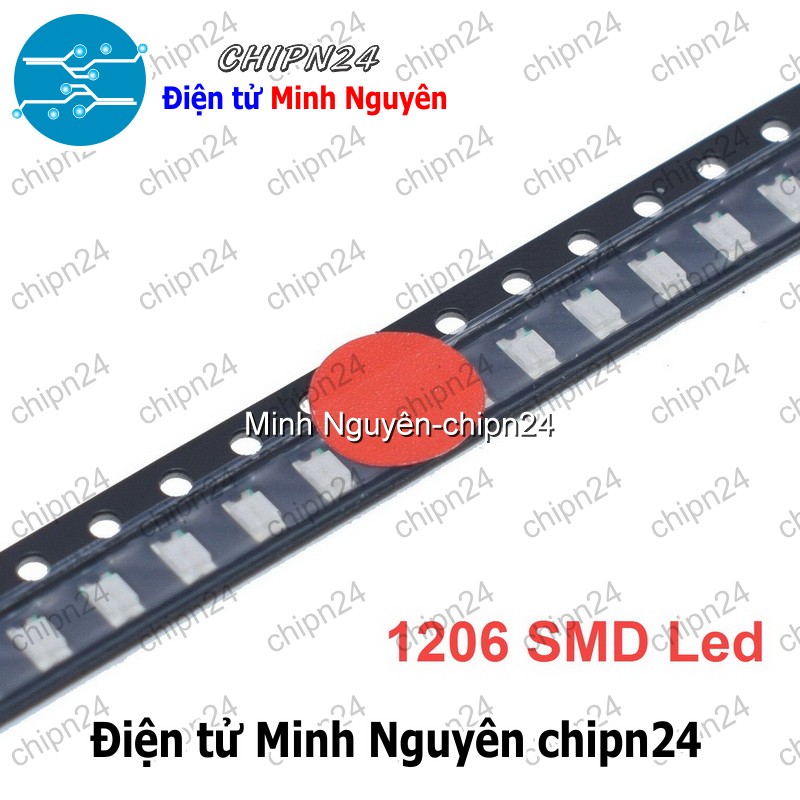 [25 con] (KX) Led dán SMD 1206 (Đỏ/Vàng/Xanh/Trắng/Cam) - [Chọn Loại] - HHH.00193