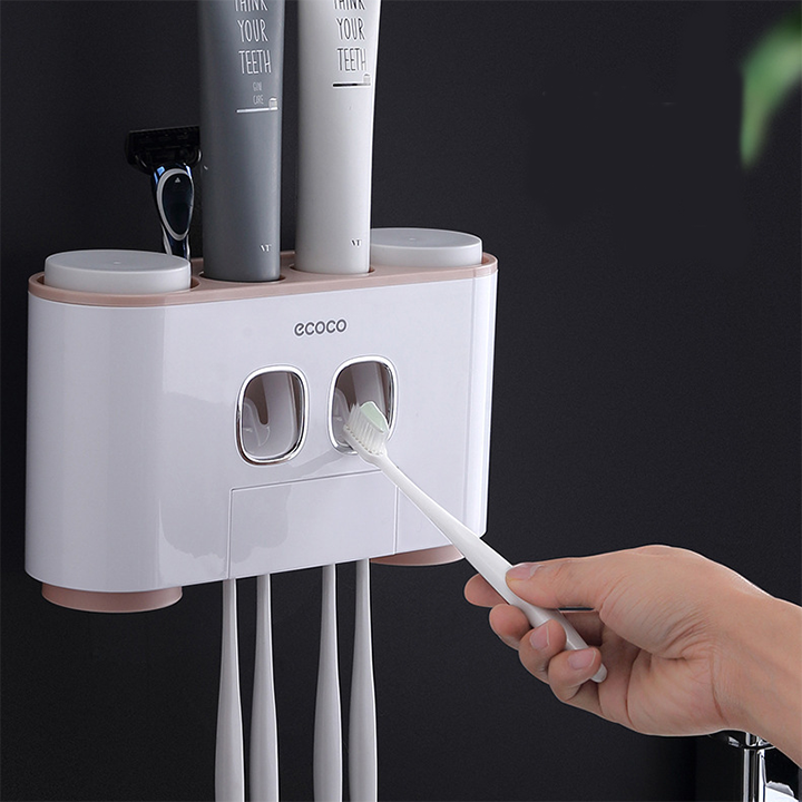 Bộ nhả kem đánh răng cao cấp Ecoco