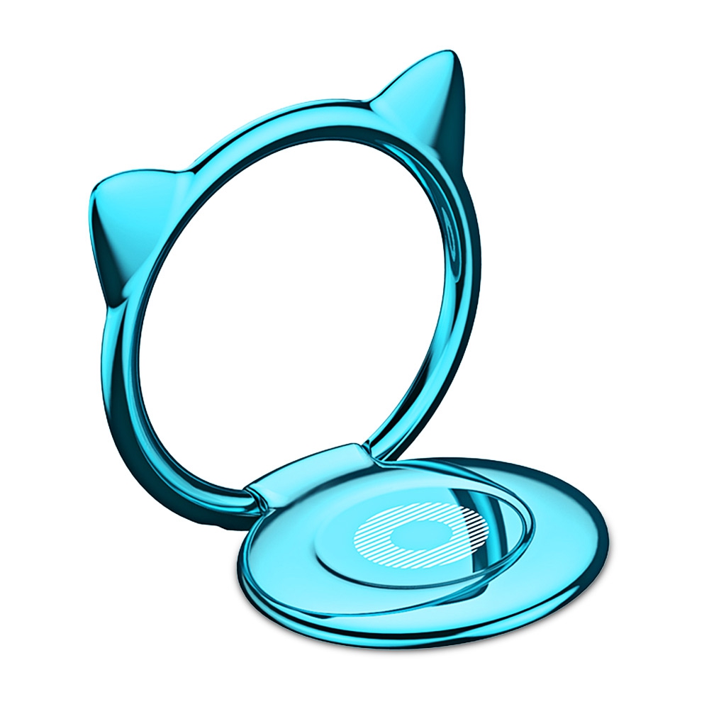 Giá đỡ hít điện thoại iring cao cấp Cute Cat Ear Ring