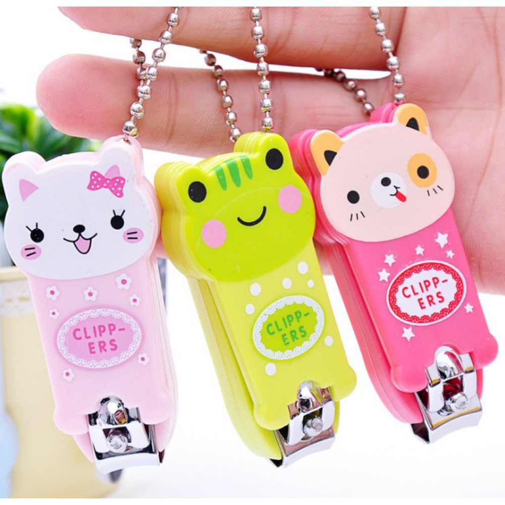 Bấm móng tay hình thú sắc màu đáng yêu