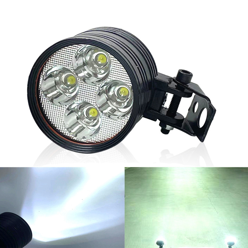 ĐÈN TRỢ SÁNG L4 ngắn  lắp cho xe máy xe đạp điện( HÀNG LOẠI 1 BH 6T )