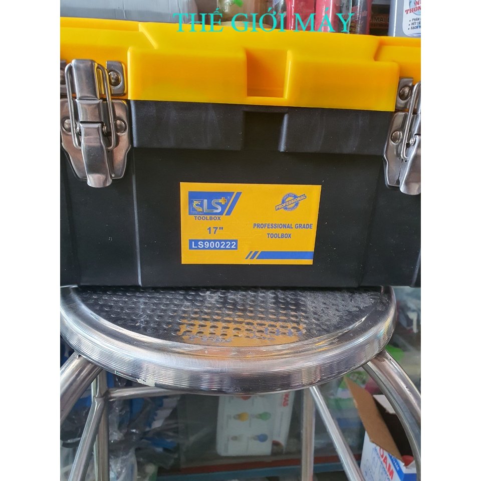 Thùng đựng đồ nghề ls đủ kích cỡ 14in, 17in, 20in - thùng đồ nghề thế giới máy