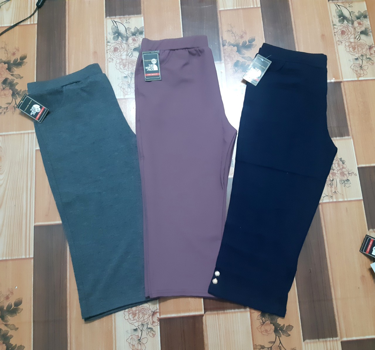 Quần lửng thun nữ, quần legging lửng