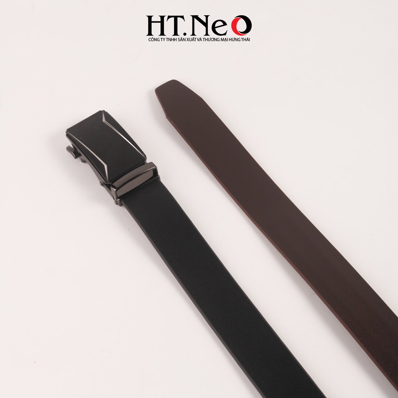 (DA BÒ 100%) Dây Lưng /Thắt Lưng Cao Cấp Thương Hiệu HT.NeO DL27