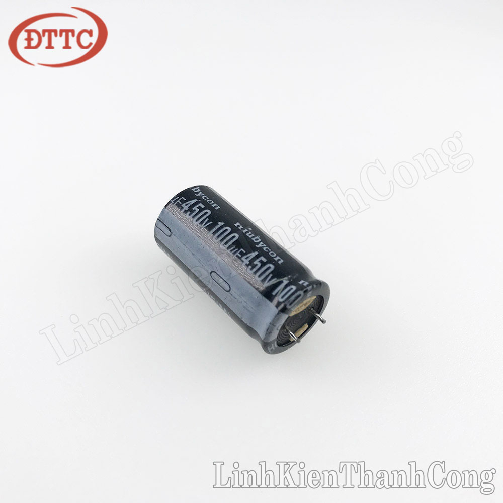 Tụ 100uF 450V Tháo Máy (18x35mm)