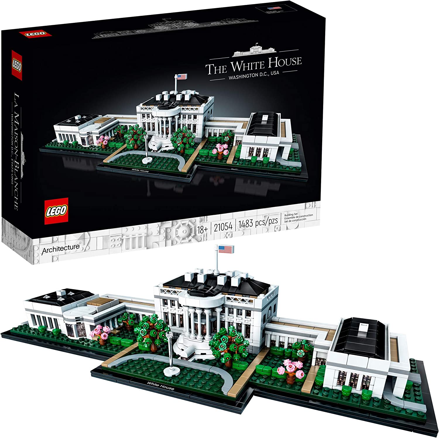 LEGO Architecture 21054 Đồ Chơi Lắp Ráp Nhà Trắng