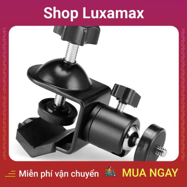 Kẹp kim loại nhôm chữ U và ball head Q29 chuẩn ốc 1/4 tripod DTK7930672 - Shop Luxamax