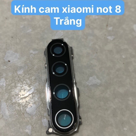Bộ kính camera xiaomi redmi note 8 / gồm kính và vành