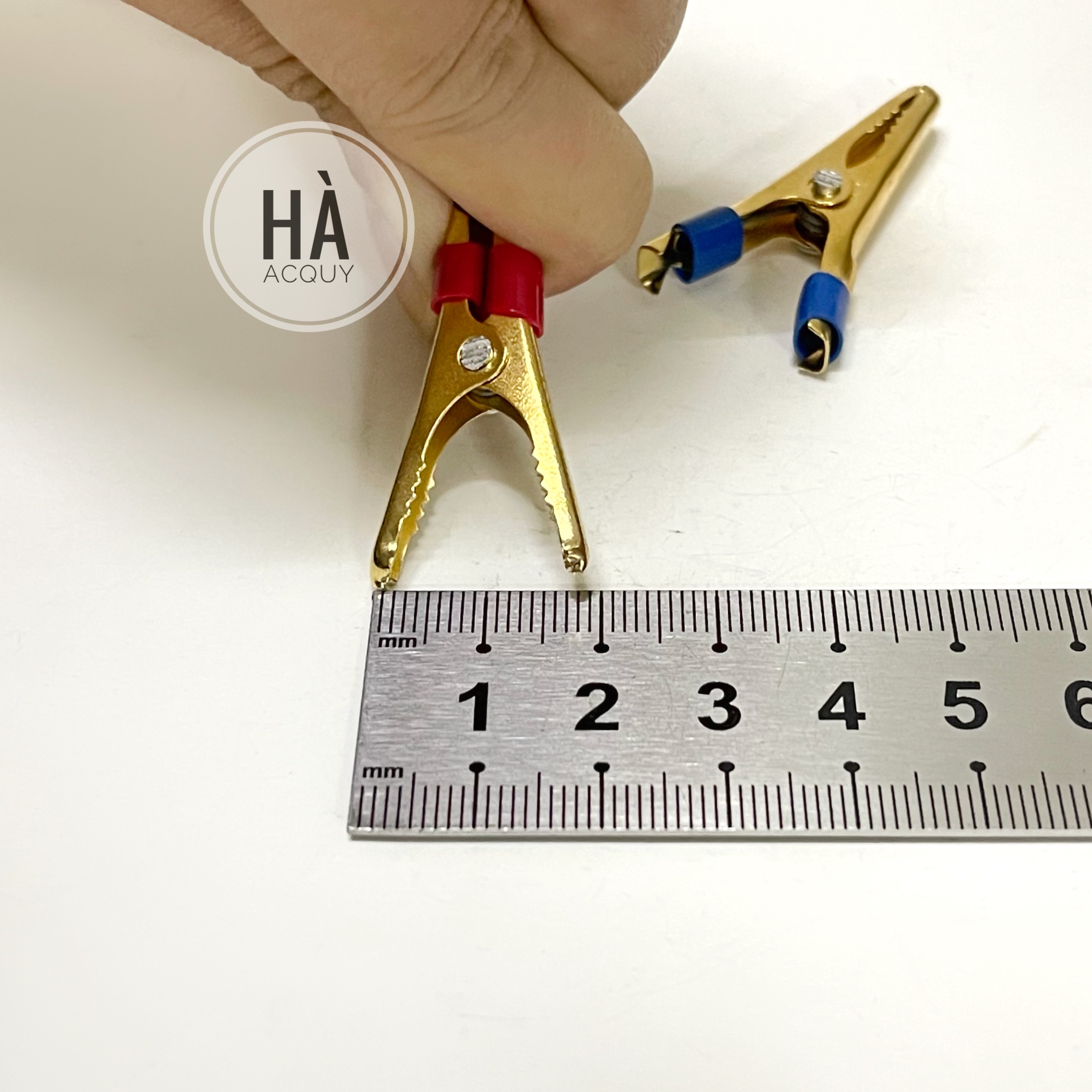 50 cặp Kẹp bình Ắc quy Cá Sấu Nhỏ 5A - 4Cm