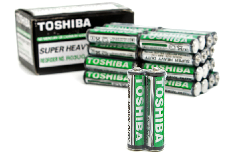 Combo pin AAA Toshiba (Pin AAA pin đũa pin nhí lắp cho điều khiển-Remote)