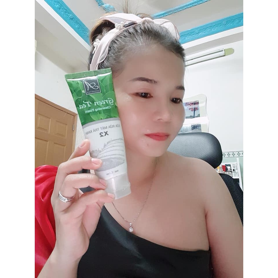 [Chính Hãng] Sữa rửa mặt trà xanh X2 a cosmetics