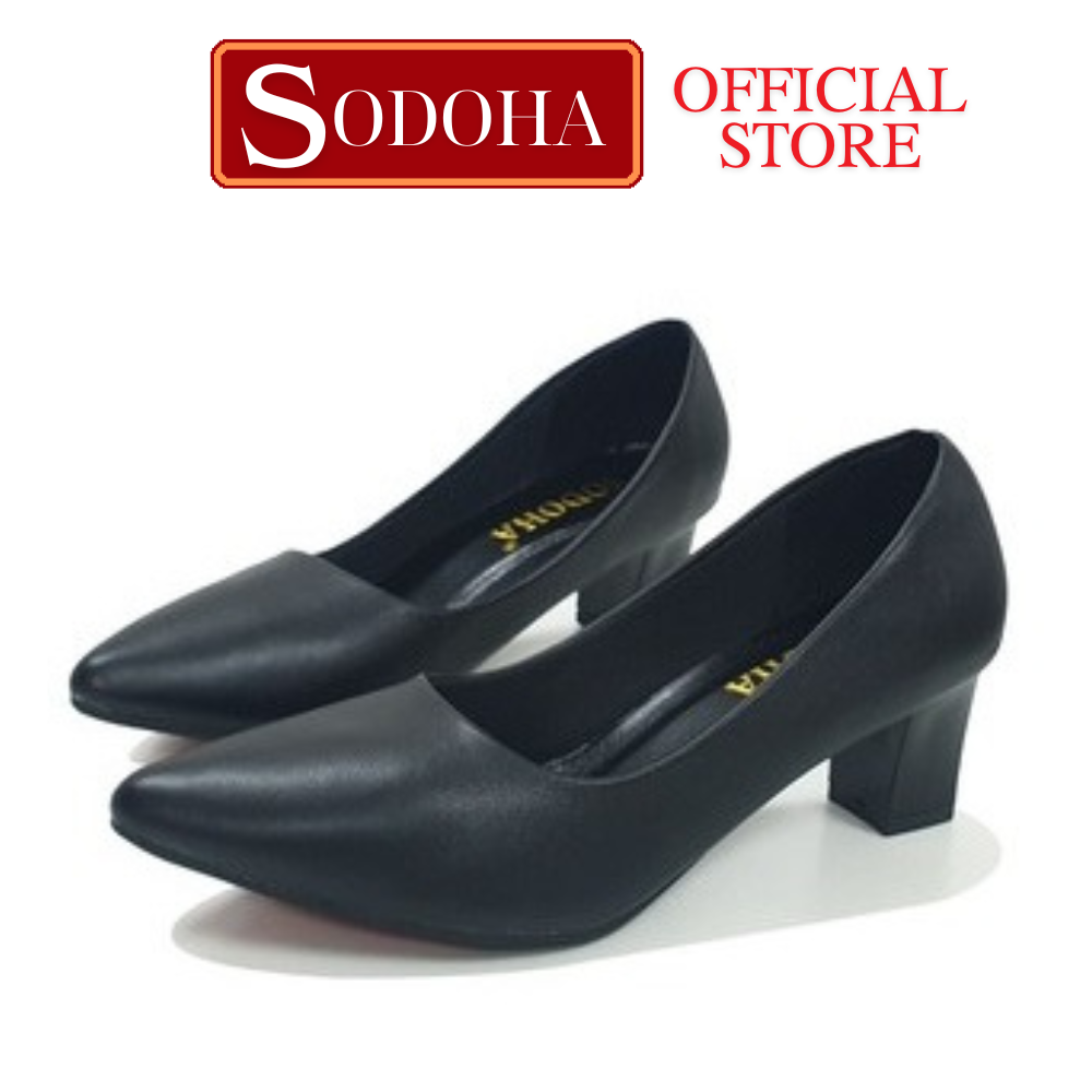 Giày cao gót nữ sodoha sdh360 đế cao 5cm