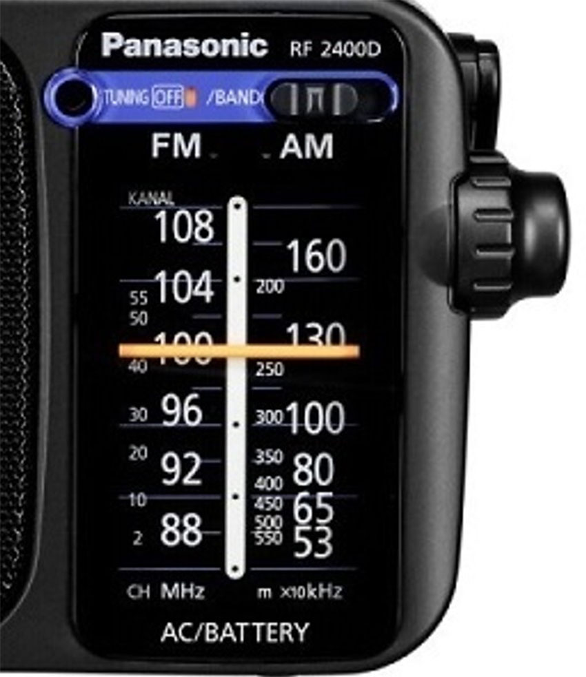 RADIO PANASONIC RF-2400 AC/DC ( CẮM ĐIỆN & PIN)