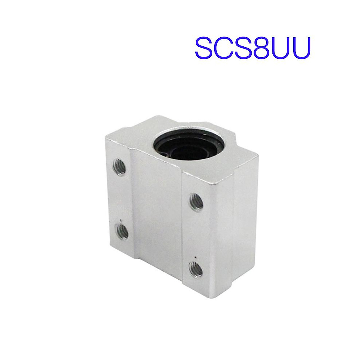 vòng bi trượt, con trượt scs8uu (trục 8mm)