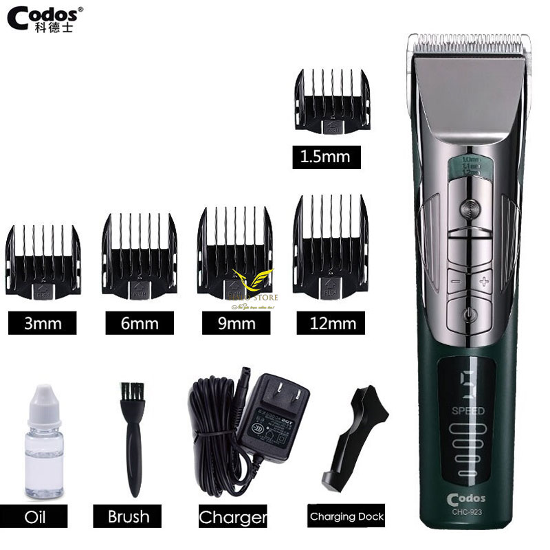 Tông Đơ Cắt Tóc Chuyên Nghiệp Codos CHC-923 - Máy Hớt Tóc Cao Cấp Lưỡi