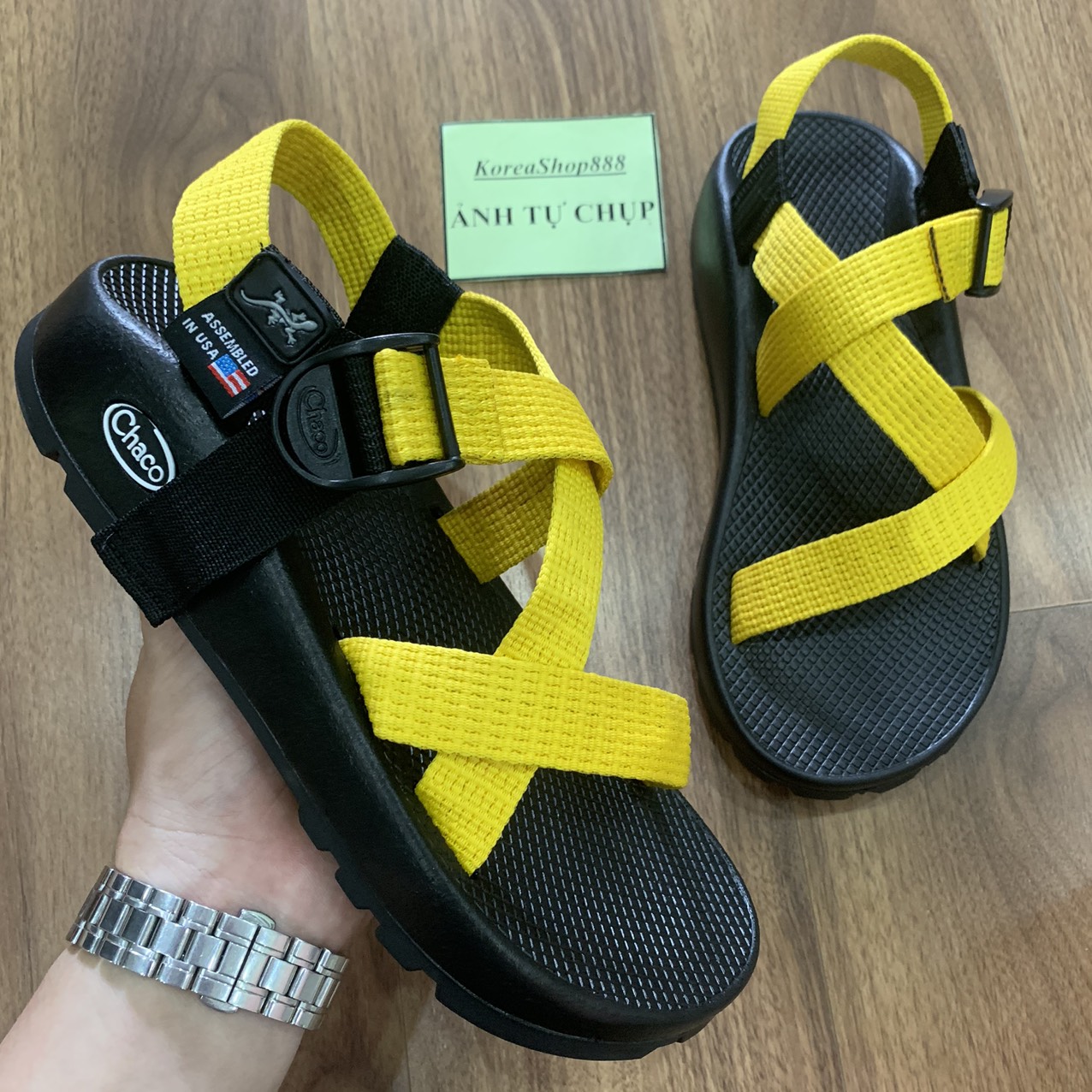 Dép Xăng Đan Nam Chaco Mã D182 Đế Cứng