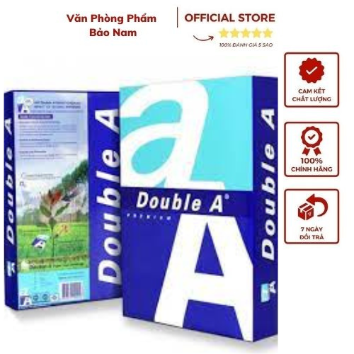 Giấy in a3 - đl70gsm double a - 500 tờ/ 1 tập xuất xứ thái lan