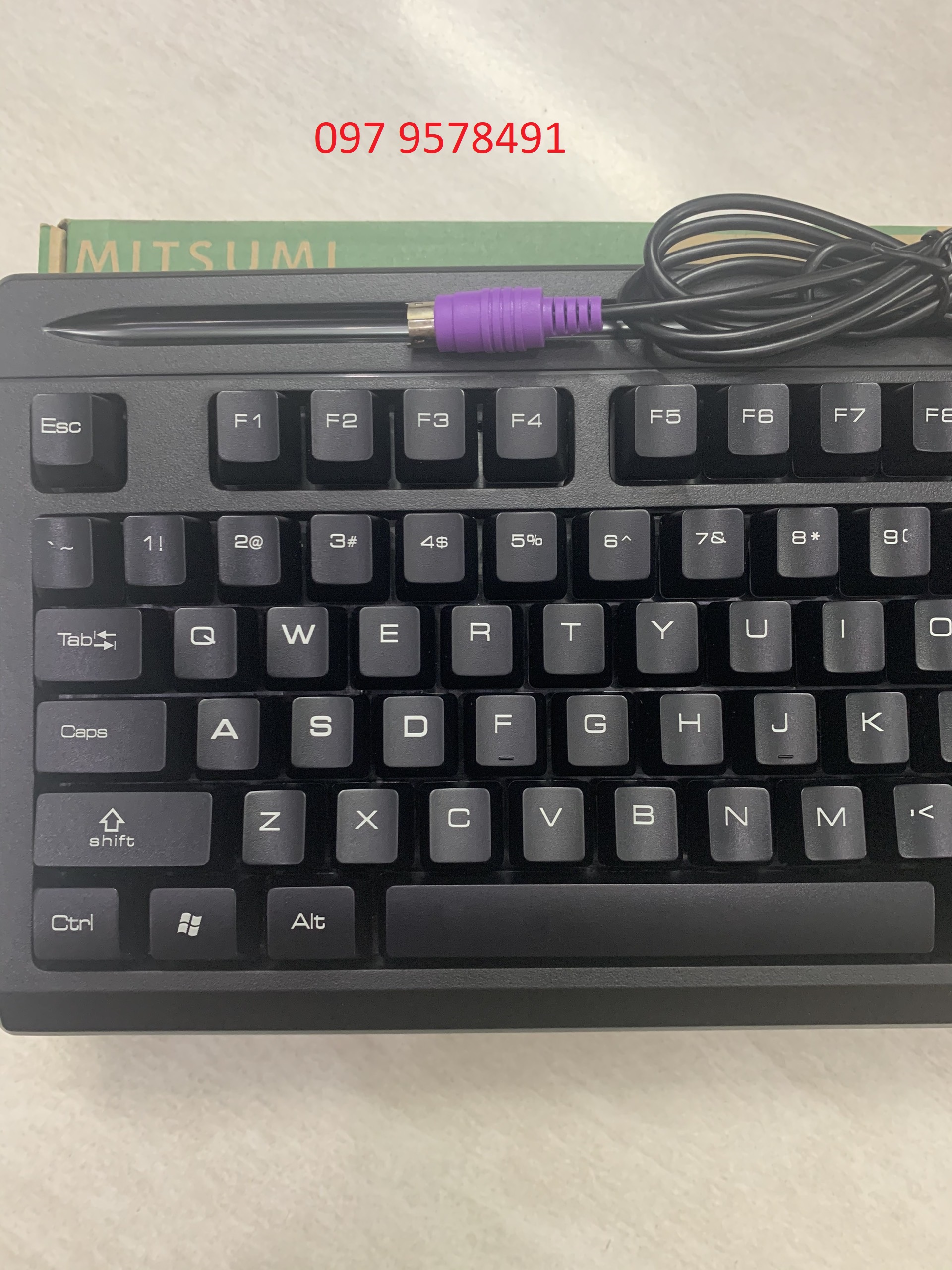 Bàn phím Mitsumi cổng PS2 Malaysia