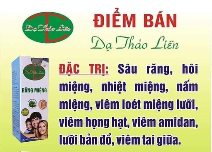 Tinh dầu răng miệng Dạ Thảo Liên chuẩn công ty