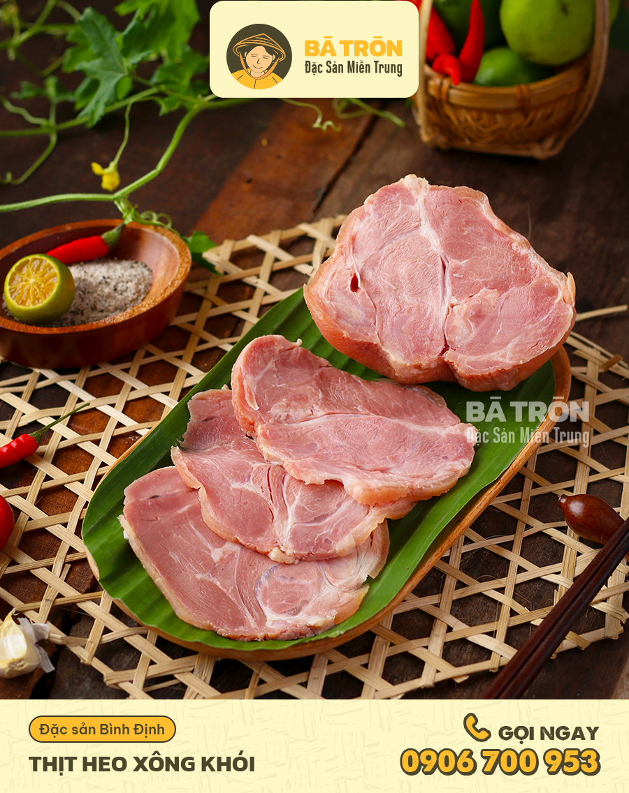 [HCM]Thịt Heo Xông Khói Bình Định 500gr
