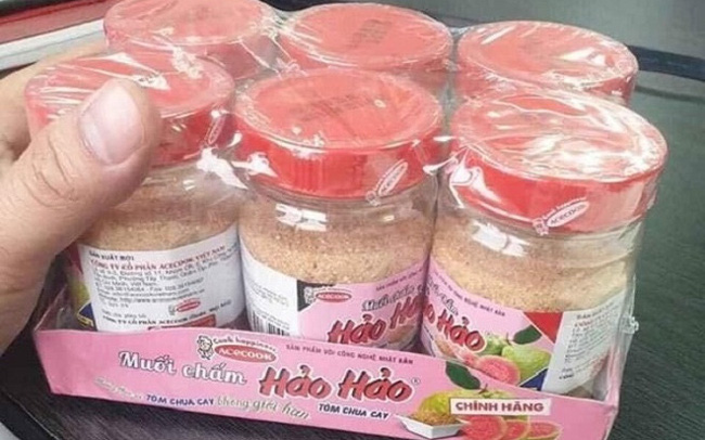 Hũ Muối Chấm HẢO HẢO Tôm Chua Cay 120gr