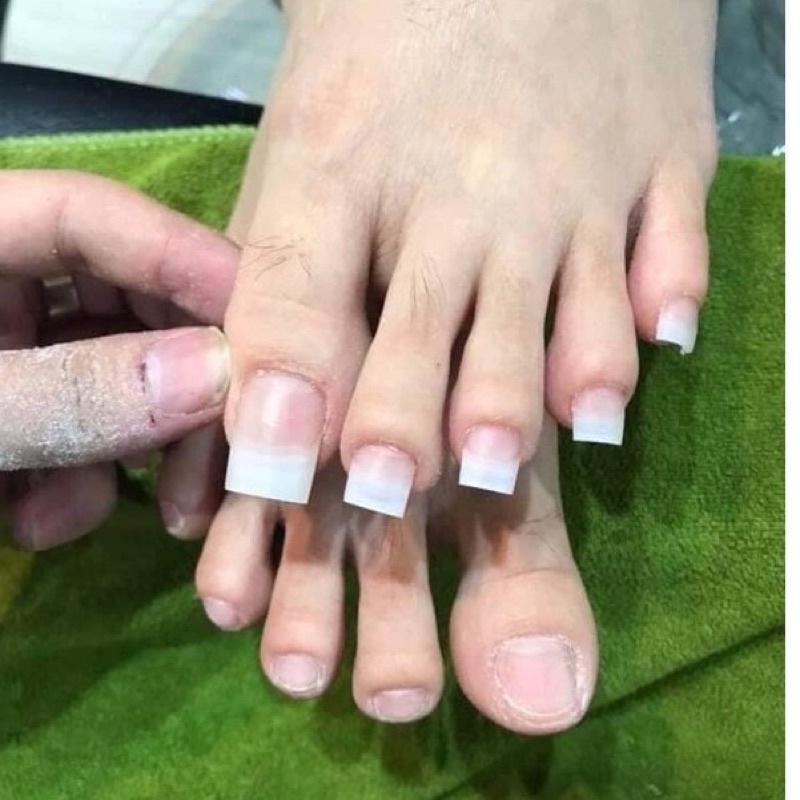 Móng Nối Chân Hàn Siêu Mỏng Dẻo Thật Phom