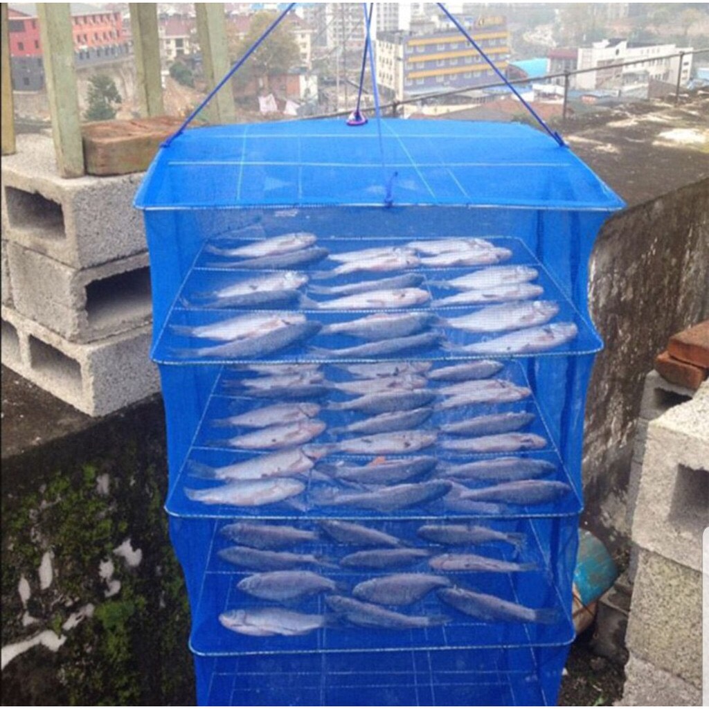 Lồng phơi cá khô lồng phơi thực phẩm tiện dụng