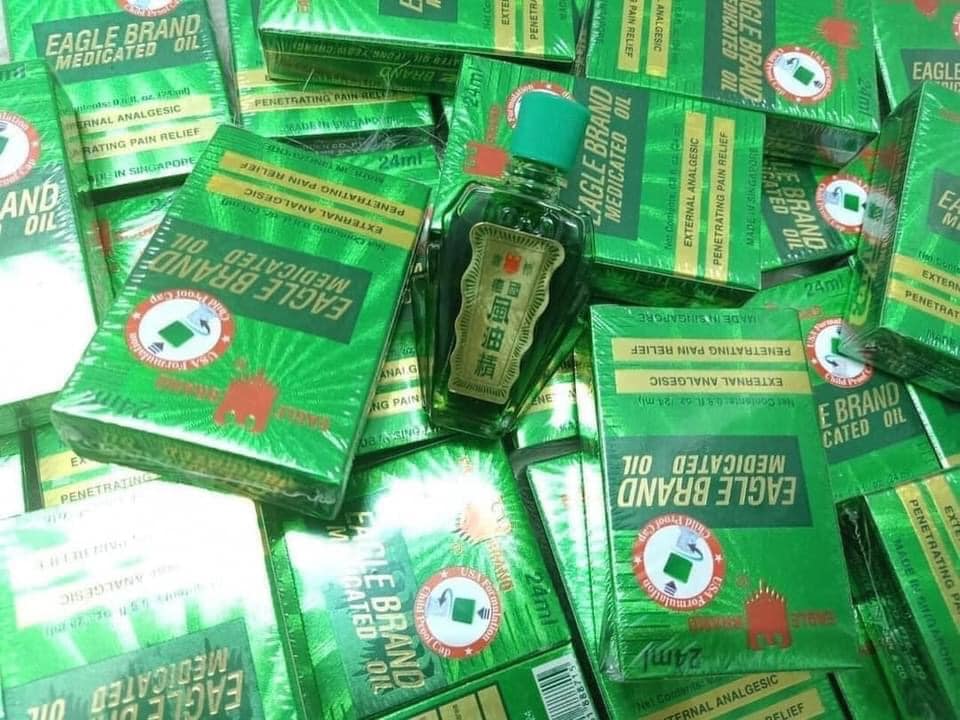 Dầu Gió Xanh Mỹ Sing Con Ó 24ml