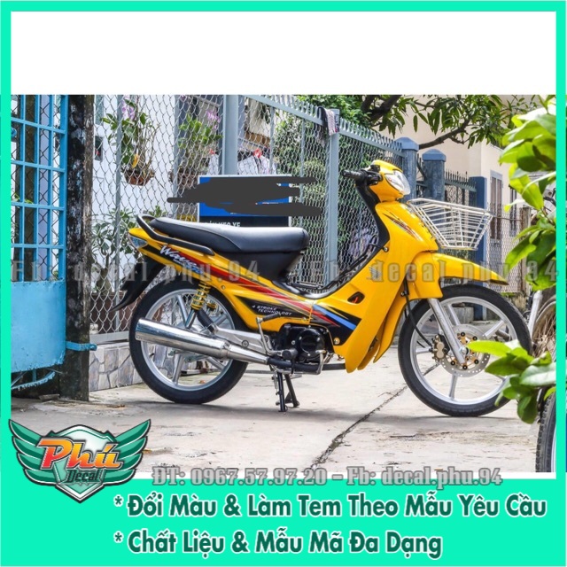 Tem rời Wave Nhỏ full vàng