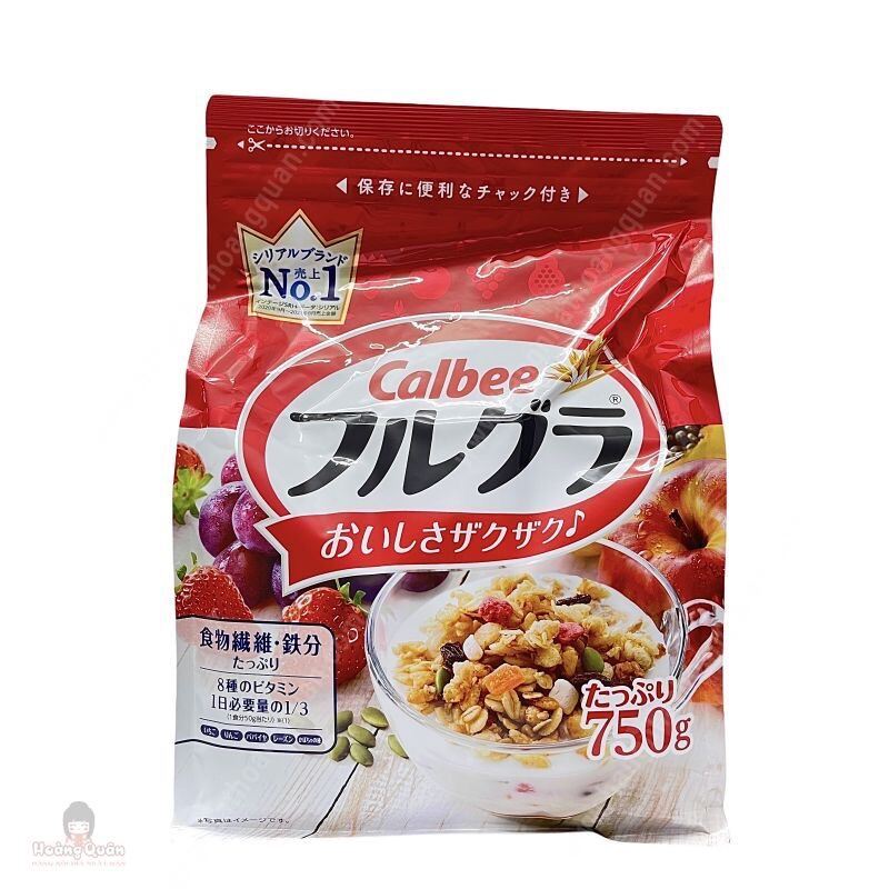 Ngũ cốc Calbee nội địa Nhật 750G ( date 3/2023 )